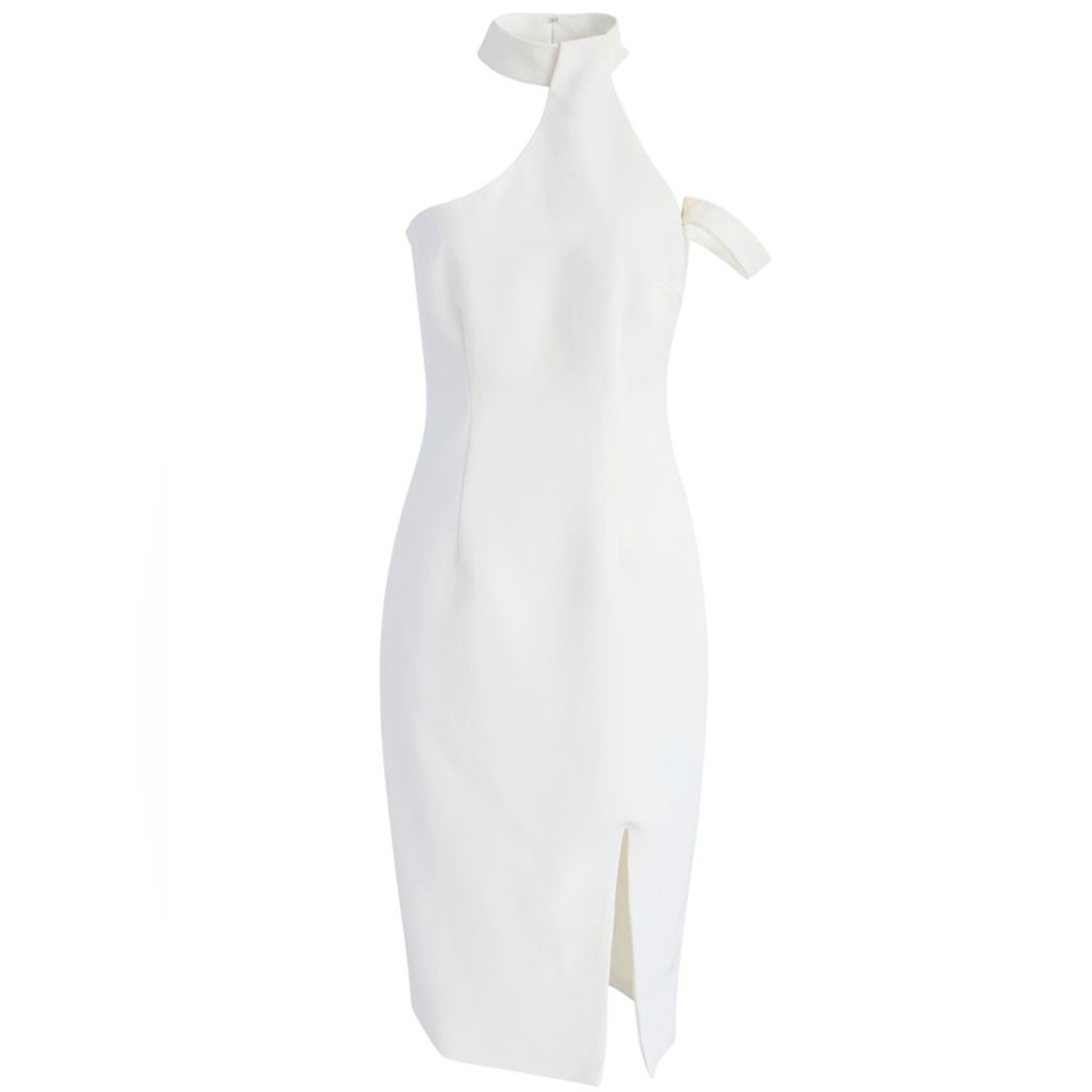 Finders Keepers Halter Neck Little White Dress - Small